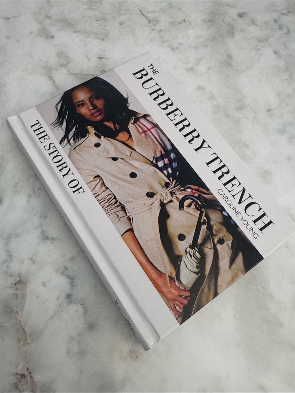 Burberry Beige and Black Trench Coat Coffee Table Book
